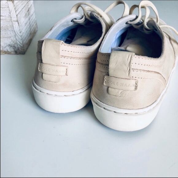 Cole Haan GrandPro Women's 8 Leather Comfortable Sneaker Cream - Picture 3 of 8